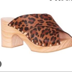 PAIGE CLOGS LEOPARD